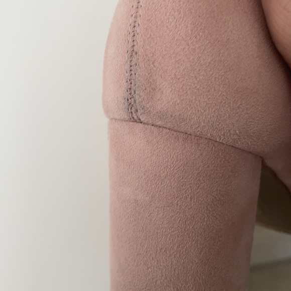 MIA Open-toed Booties in Blush Pink GUC and super cute! Size 8.5 - Picture 8 of 13